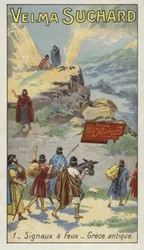 Signalling by fire, Ancient Greece